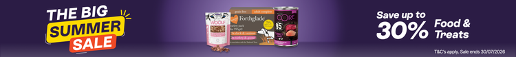 The Big Summer Sale - Save up to 30% Food &amp; Treats