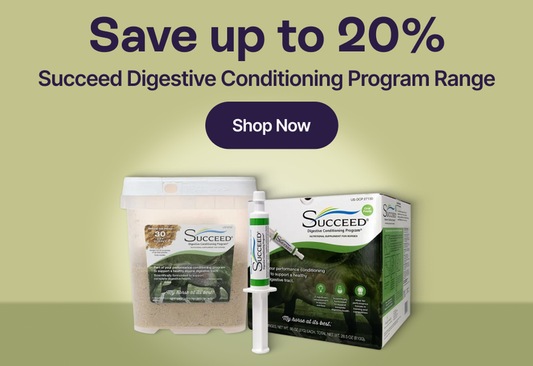 Save up to 20% Succeed digestive conditioning program range