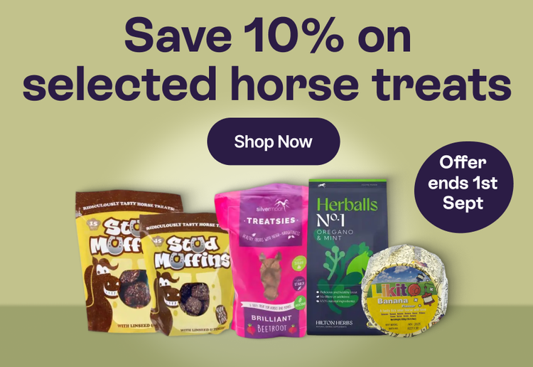 Save 10% on selected horse treats - Shop Now