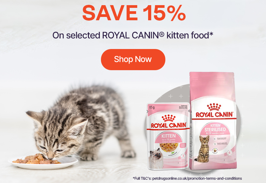 Save 15% on Royal Canin Kitten Food