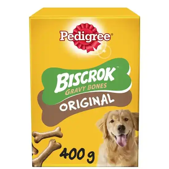 Pedigree Biscrok Original Gravy Bones Biscuit Treats for Dogs 16184