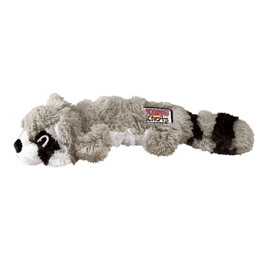 KONG Scrunch Knots Raccoon Toy for Dogs 17207