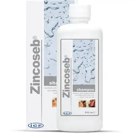 Zincoseb Oil Balancing Soothing Shampoo for Dogs & Cats 3645