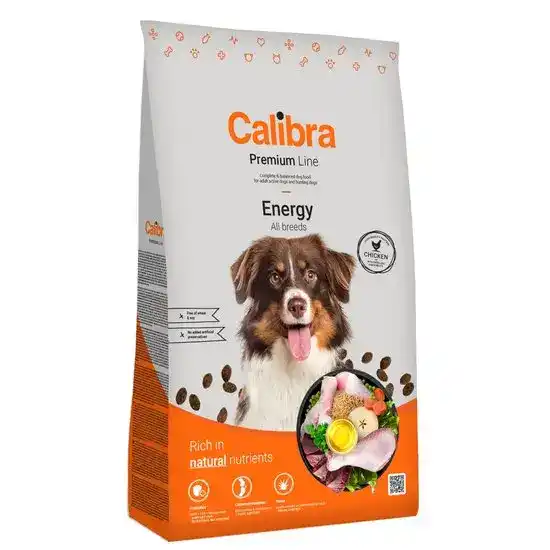 Calibra Premium Line Adult Energy Dry Dog Food Chicken 18005