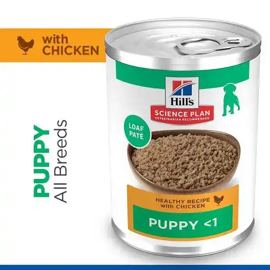 Hill's SCIENCE PLAN Puppy Wet Dog Food with Chicken 12 x 370g Cans 5873