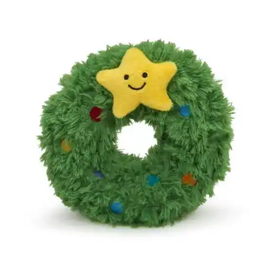 Petface Remy Wreath Plush Christmas Dog Toy 18383