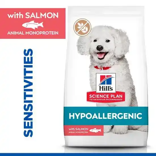 Hill's SCIENCE PLAN No Grain Small & Mini Adult Hypoallergenic Dry Dog Food with Salmon 15864