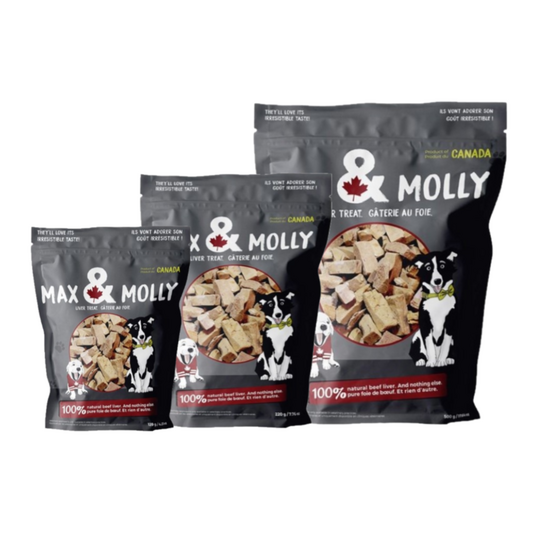 Max & Molly Beef Liver Treats for Dogs 18187