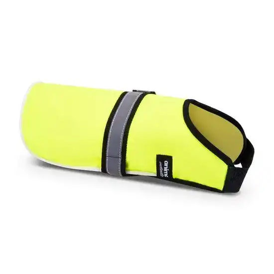 Animal Instincts Flashing USB Rechargeable Hi Vis Dog Vest 10058