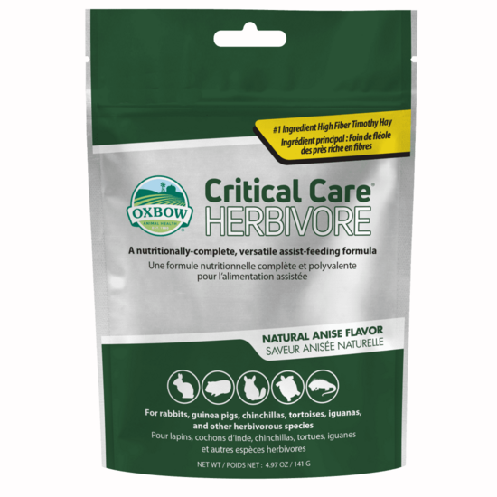Oxbow Critical Care Recovery Nutrition Feed for Herbivores 9864