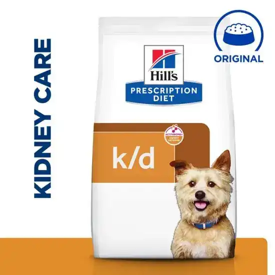 Hill's PRESCRIPTION DIET k/d Kidney Care Dry Dog Food Original Flavour 15971