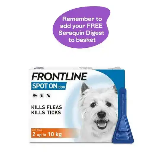 FRONTLINE SPOT-ON Flea & Tick Treatment for Small Dogs (2kg-10kg) 2262
