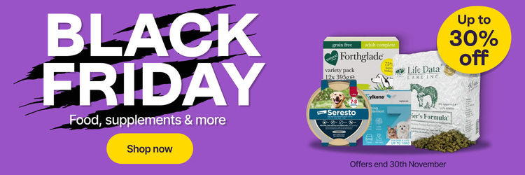 Black Friday - Up to 30% off Black Friday Food, supplements & more