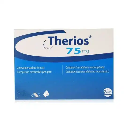 Therios Chewable Tablets for Cats 75mg 3217