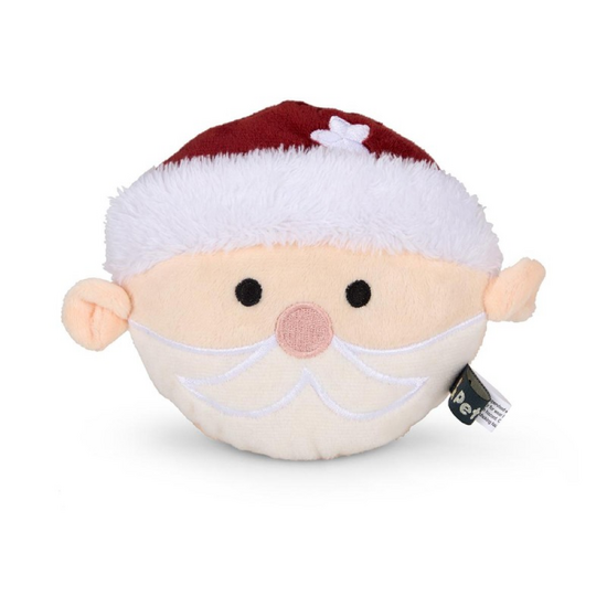 Petface Squeaky Santa Face Christmas Dog Toy 19949
