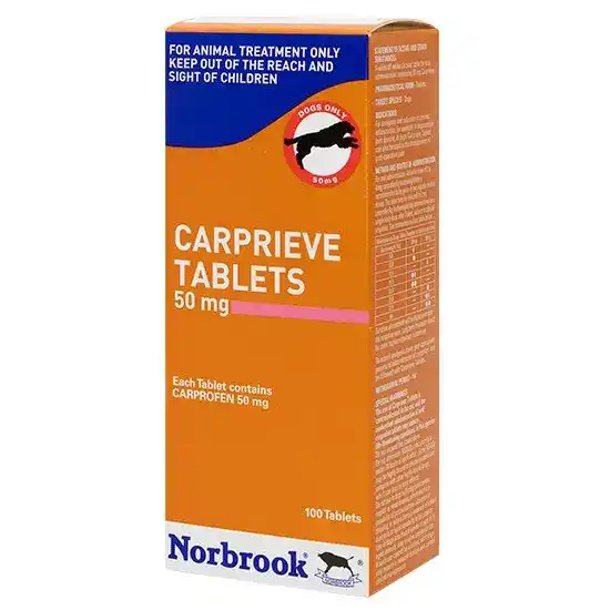 Carprieve Tablets for Dogs 50mg 2974