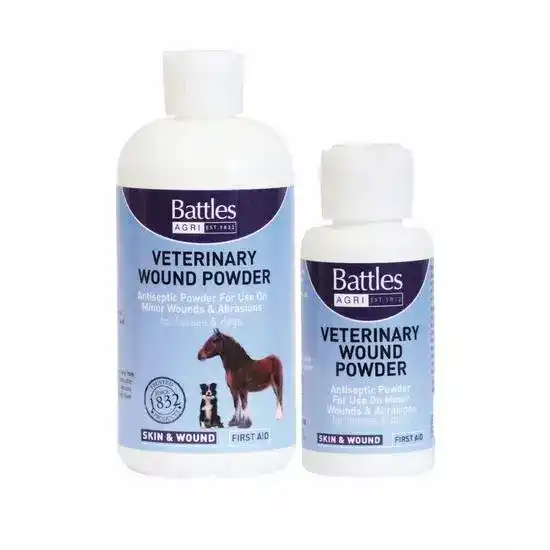 Battles Veterinary Wound Powder Dressing for Dogs and Horses 1426