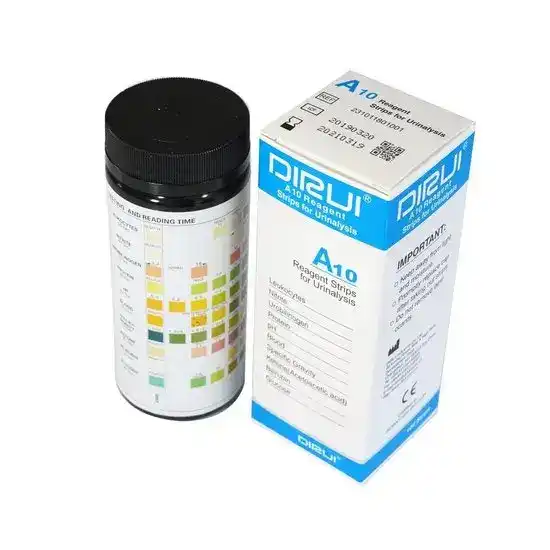DIRUI A10 Reagent Test Strips for Urinalysis 16141