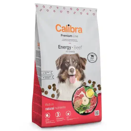 Calibra Premium Line Adult Energy Dry Dog Food Beef 18004
