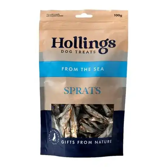 Hollings Sprats Dog Treats 1 x 100g 17925