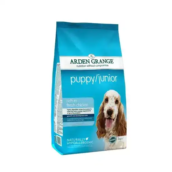 Arden Grange Puppy & Junior Dry Dog Food with Fresh Chicken 1050