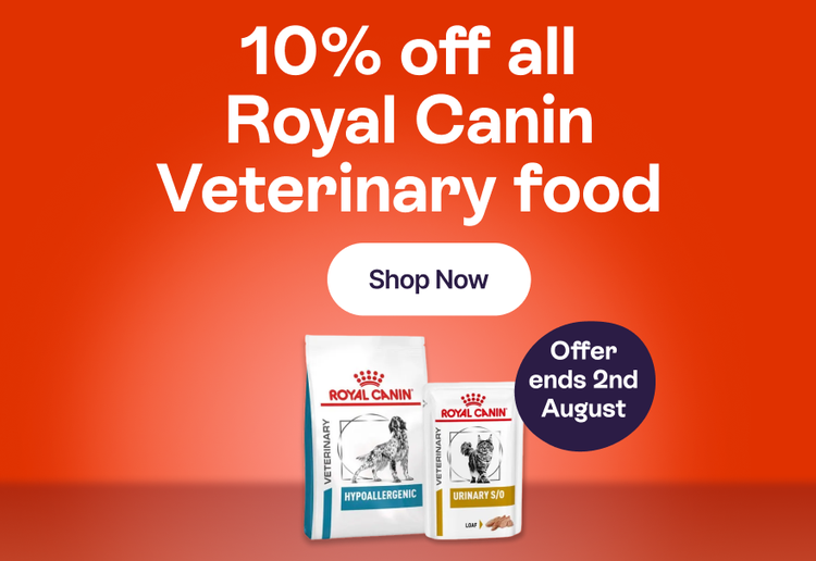 10% off all royal canin vet food