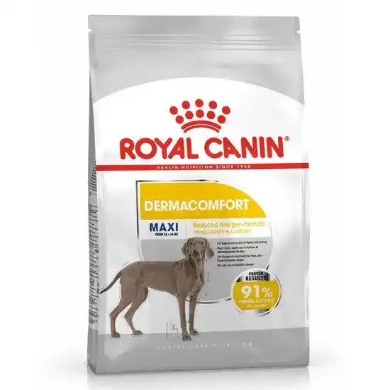 ROYAL CANIN Large Breed Maxi Adult Dermacomfort Dry Dog Food 17308