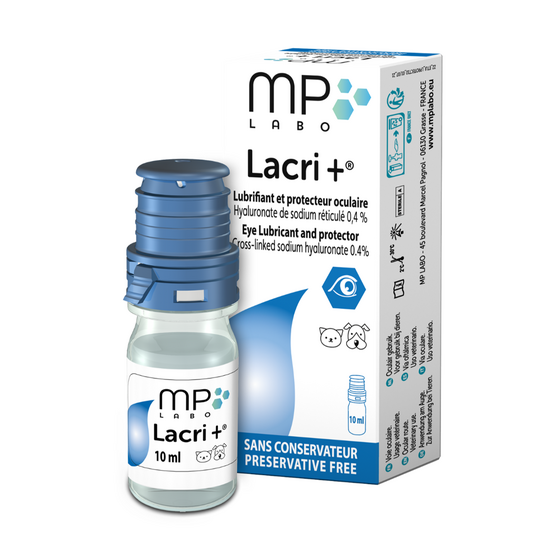 MP Labo Lacri+ Lubricating & Protecting Eye Drops for Dogs & Cats Prone to Dry E 18623