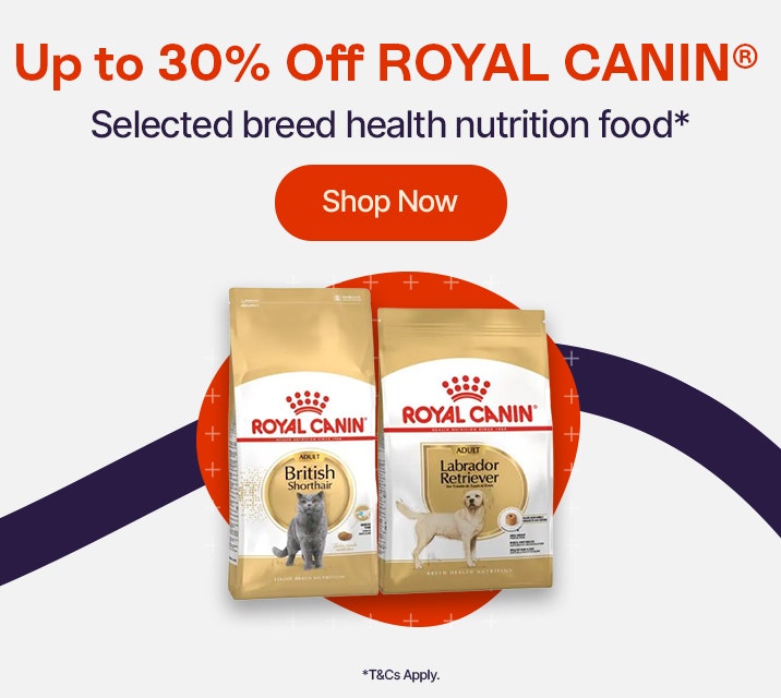 Up to 30% Off Royal Canin Selected breed health nutrition food*