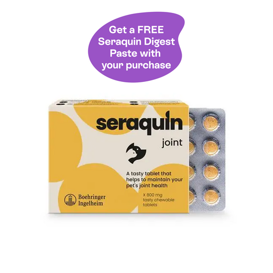 Seraquin Joint Chewable Tablets for Cats and Dogs (Under 10kg) 800mg 909