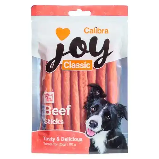 Calibra Joy Classic Dog Treat Sticks Beef 16252