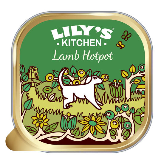 Lily's Kitchen Adult Lamb Hotpot Wet Dog Food 10 x 150g Alutrays 17663