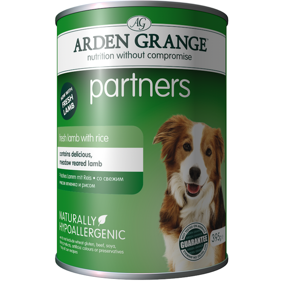 Arden Grange Partners Wet Dog Food 395g Tins 3658