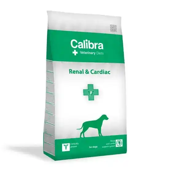 Calibra Veterinary Diets Renal & Cardiac Dry Dog Food 15713
