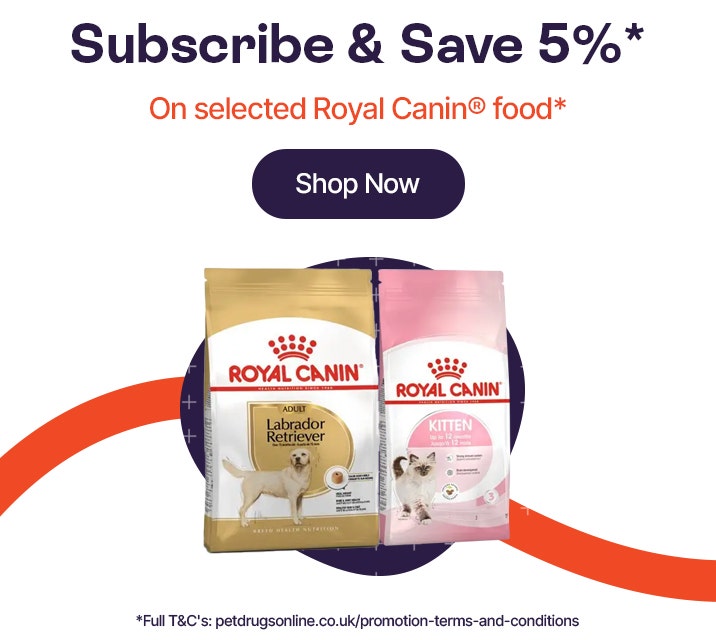 Subscribe & Save 5% on Selected Royal Canin Food*