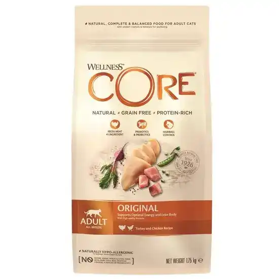 Wellness Core Adult Original Dry Cat Food Chicken & Turkey 17038
