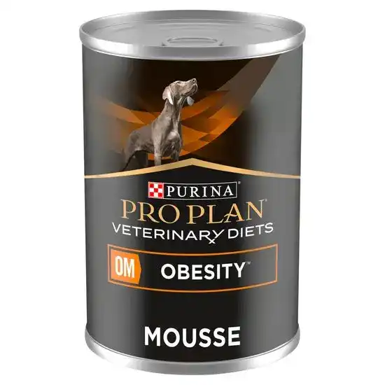 PURINA PRO PLAN VETERINARY DIETS Adult OM Obesity Management Wet Dog Food Mousse 15898