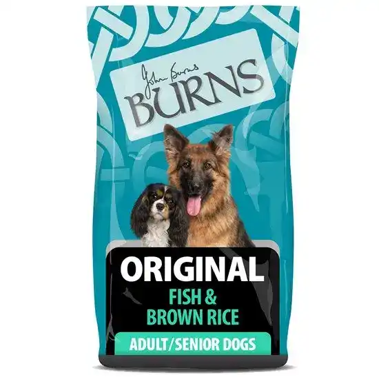 Burns Original Adult & Senior Dry Dog Food with Fish & Brown Rice 1073