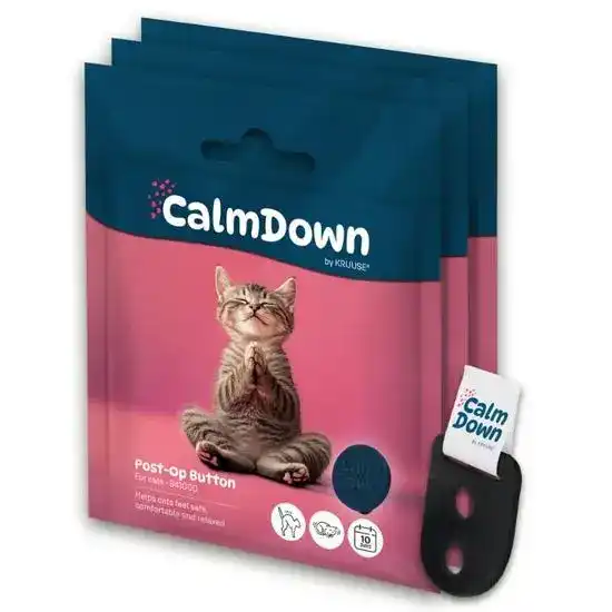 KRUUSE CalmDown 3 Multiuse Pheromone-Infused Buttons for Cats 21014