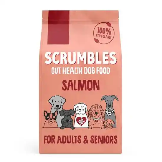 Scrumbles Grain Free Dry Dog Food with Salmon 17605