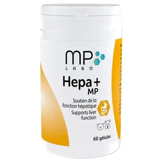 MP Labo Hepa+ MP Liver Function Support Supplement Capsules for Cats & Dogs 19429