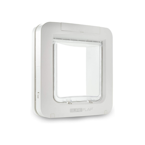 SureFlap Microchip Pet Door for Large Cats & Small Dogs in White 16850