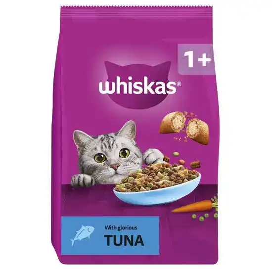 Whiskas 1+ Adult Complete Dry Cat Food with Tuna 18049