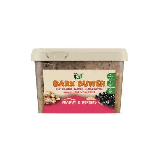 Happy Bird Bark Butter Peanut & Berries Spread for Wild Birds 19682