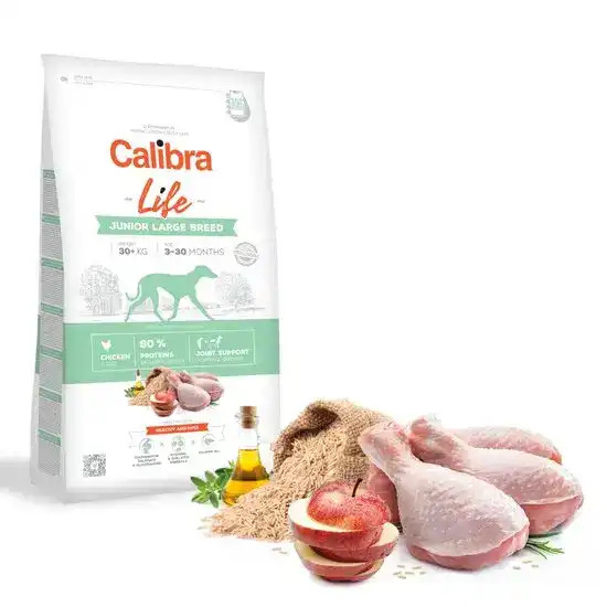 Calibra Dog Life Junior Large Breed Dry Dog Food with Chicken 15698