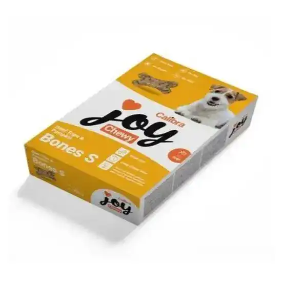 Calibra Joy Chewy Small Bones Dog Treats Beef Tripe & Pumpkin 20394
