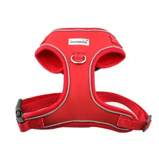 Doodlebone Adjustable Airmesh Dog Harness Ruby 18832