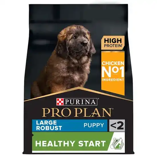 PURINA PRO PLAN Large Breed Robust Puppy <2 Healthy Start Dry Dog Food with Chicken 3696