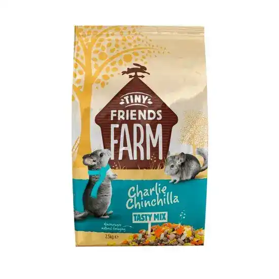 Tiny Friends Farm Charlie Chinchilla Tasty Mix Food for Chinchillas 16893