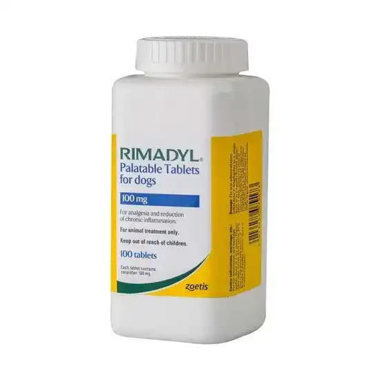 RIMADYL Palatable Tablets for Dogs 100mg 3065